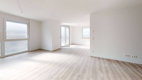 Wohnzimmer_Boxberg_EG - Moderne Neubauwohnung in Ortsrandlage