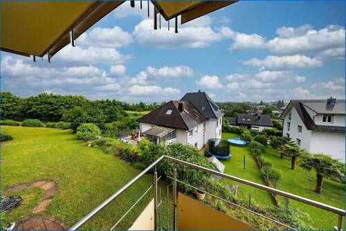 Balkon mit Blick auf den Bodensee - 