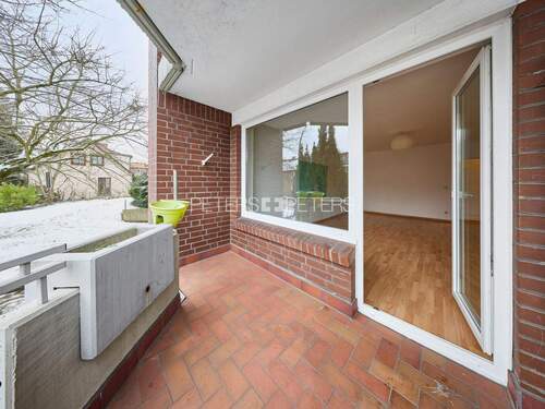 Balkon - 2 Zimmer Etagenwohnung in Hamburg