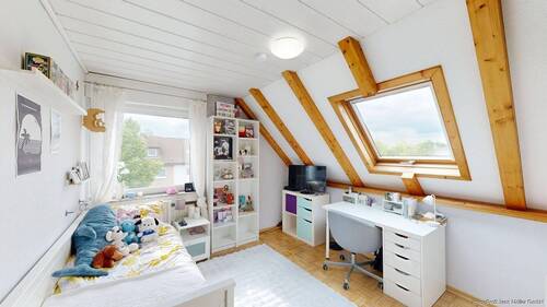 Freundlich gestaltetes Kinderzimmer - 