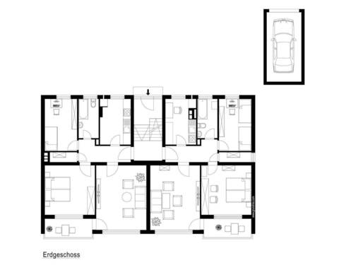 EG - Mehrfamilienhaus, Wohnhaus mit 363,00 m² in Schwaig bei Nürnberg zum Kaufen
