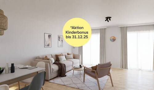 Heller Wohnbereich - Ihr Familienzuhause mit Dachgeschoss und Keller