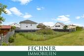 Ansicht Nordwest - Baugrundstück ohne Altbestand mit Architektenplanung für ein Zweifamilienhaus in Eitensheim!