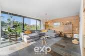 Wohnzimmer mit Kamin - 