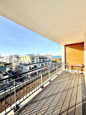 Aussicht vom Balkon - 