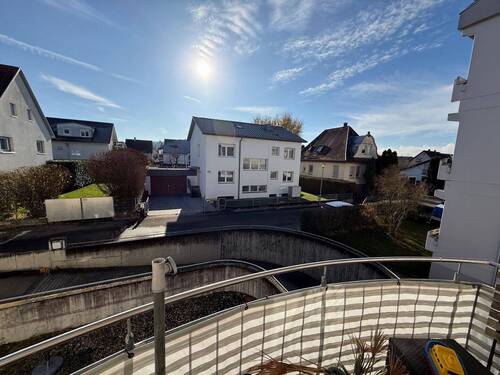 Aussicht vom Balkon - 