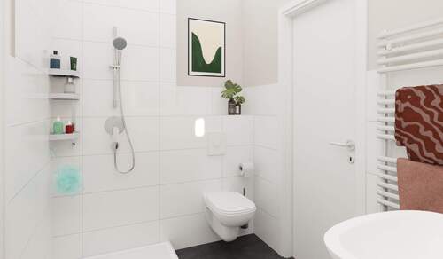 Duschbad im Erdgeschoss - 