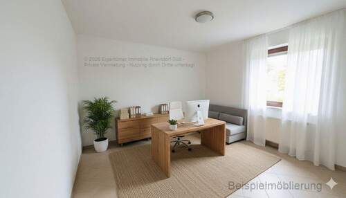 Einrichtungsbeispiel Büro - 