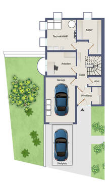 UG - Doppelhaushälfte mit 142,00 m&sup2; in Weißbach zum Kaufen