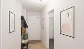 Heller und freundlicher Eingangsbereich - 1 Zimmer Etagenwohnung zum Kaufen in Germersheim