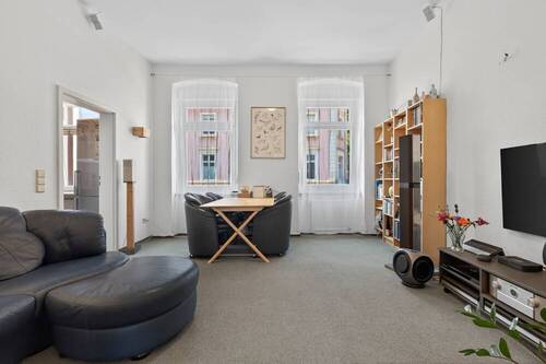 Wohnzimmer, vermietete Wohnug - 