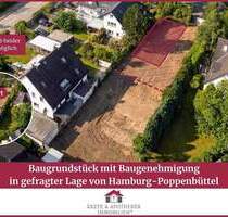 Baugrundstück mit Baugenehmigung in gefragter Lage von Hamburg-Poppenbüttel - Hamburg / Poppenbüttel