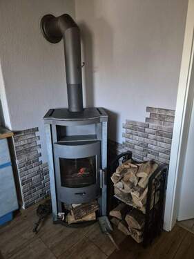 Kamin im Küchenbereich - 