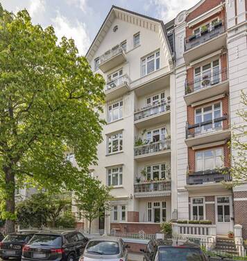 Ansicht - Stilvolles Wohnen mit Terrasse am Isebekkanal