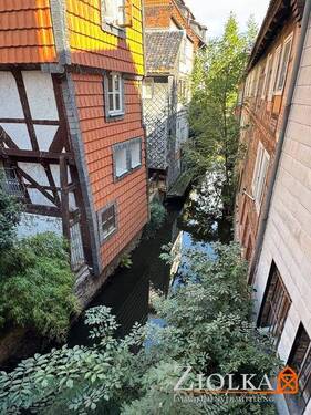 Rückwärtiger Ausblick auf „Klein Venedig von WF“ - 