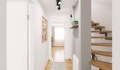 Heller und freundlicher Flur im Obergeschoss - 