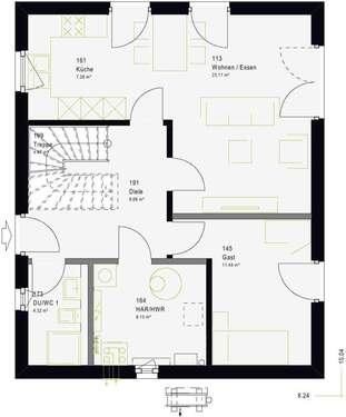 Bild 3 - 5 Zimmer Einfamilienhaus in Mainhausen