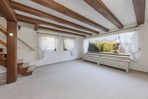 Wohnzimmer mit Grünblick - 