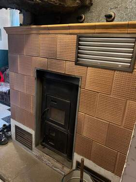EG Badezimmer - Ofen - 