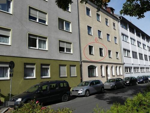 Hausansicht - 3-Zimmer-Wohnung in Nürnberg Galgenhof