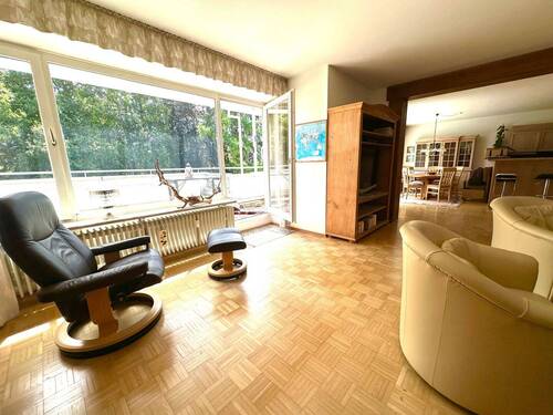 Wohnzimmer - Etagenwohnung mit 160,00 m&sup2; in München zum Kaufen