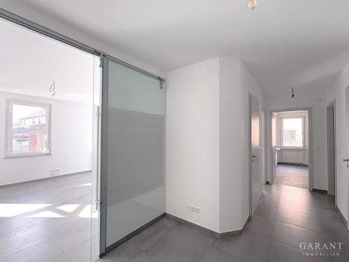 Blick durch die Wohnung - 