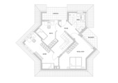 Grundriss 1. OG 3 Schlafzimmer - 