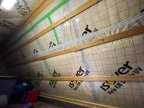 gedämmter Dachboden - 