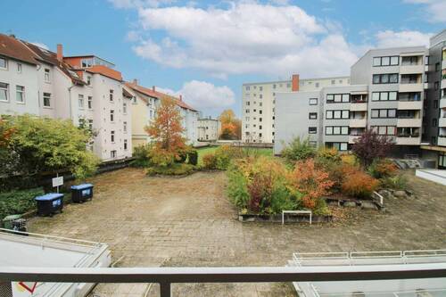 Aussicht vom Balkon - 