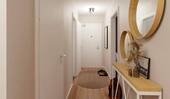 Heller und freundlicher Eingangsbereich - 3 Zimmer Etagenwohnung in Zossen