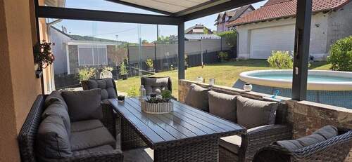 überdachte Terrasse - 