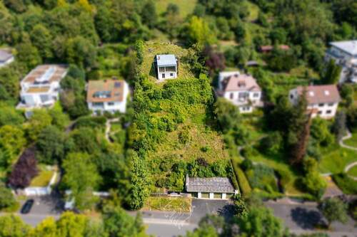 Draufsicht - Einzigartiges Grundstück im Steinbachtal mit viel Potential