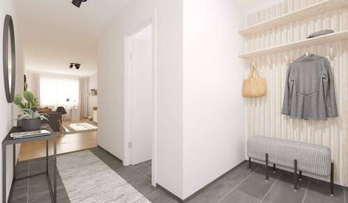 Heller und freundlicher Eingangsbereich - 6 Zimmer Doppelhaushälfte zum Kaufen in Wülfrath