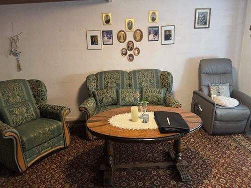 Wohnzimmer - Reihenmittelhaus mit 90,00 m&sup2; in Veldenz zum Kaufen