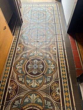 original Fliesenboden - 