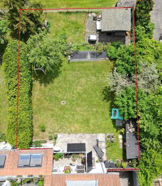 579 Gartensondernutzung klein MARKIERT.jpg - 4 Zimmer Terrassenwohnung zum Kaufen in Filderstadt