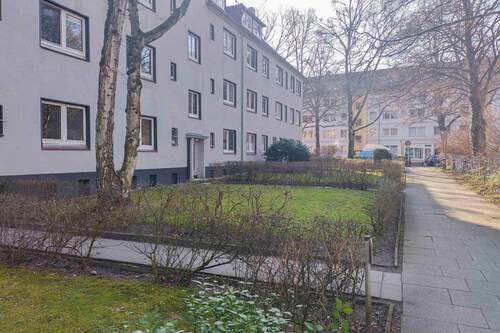Wohnkomplex - Wohnidyll in Barmbek! 2 Zimmer EG (46,43) +eigener großer Garten (46qm) - ab 01.07.26 frei lieferbar