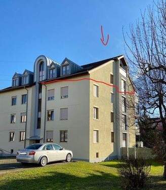 Ansicht seitlich - 5 Zimmer Etagenwohnung in Rheinfelden (Baden)