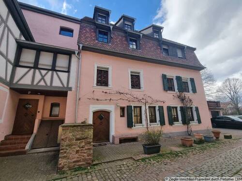 04 Außenansicht Anbau - Mehrfamilienhaus, Wohnhaus mit 319,00 m² in Ladenburg zum Kaufen