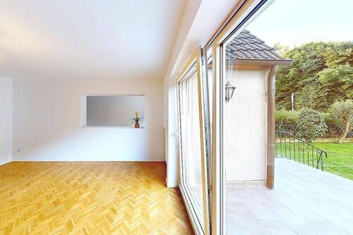 EG Wohnz Blick Durchreiche - 