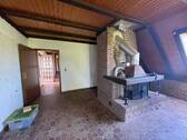 Wohnzimmer - 9 Zimmer Einfamilienhaus zum Kaufen in Tespe