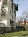 Gartenseite - 2-Raumwohnung in Radebeul - 
