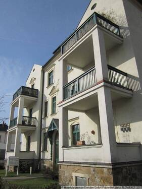 Vorderseite - 2-Raumwohnung in Radebeul - 