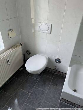 Bad - WC - 2-Raumwohnung in Radebeul - 