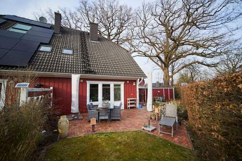 Rückansicht - Doppelhaushälfte mit 120,00 m&sup2; in Moorrege zum Kaufen