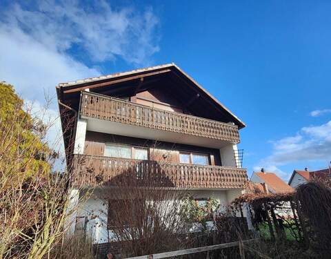 Ansicht Balkone Süd-West - 