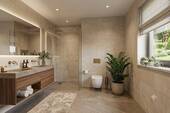 KI Badezimmer Wohnbeispiel - 