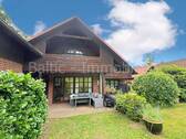 Ansicht Garten - Schönes Ferienhaus in Klingberg