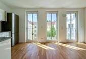 Wohnbereich - Kompakte Wohnung mit Balkon zum ruhigen Innenhof mit Nachmittagssonne - gute Anbindung