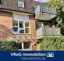 Dachgeschosswohnung einschließlich Tiefgaragenplatz mit dem Blick ins Grüne - Trittau